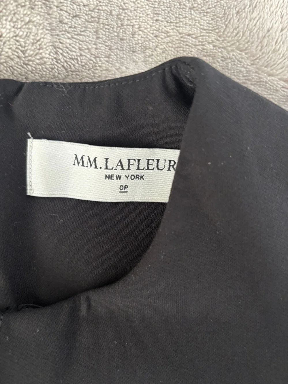 MM. LAFLEUR New York Classic Black Sleeveless Sheath Dress Size 0p - Picture 10 of 12